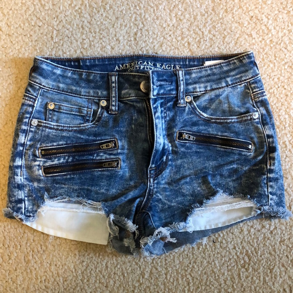 American Eagle Super Stretch Jean Shorts
